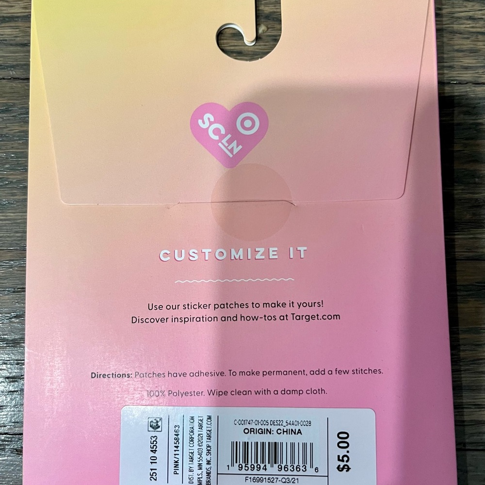 SCL x Target Sticker Patch - Picture 3 of 3